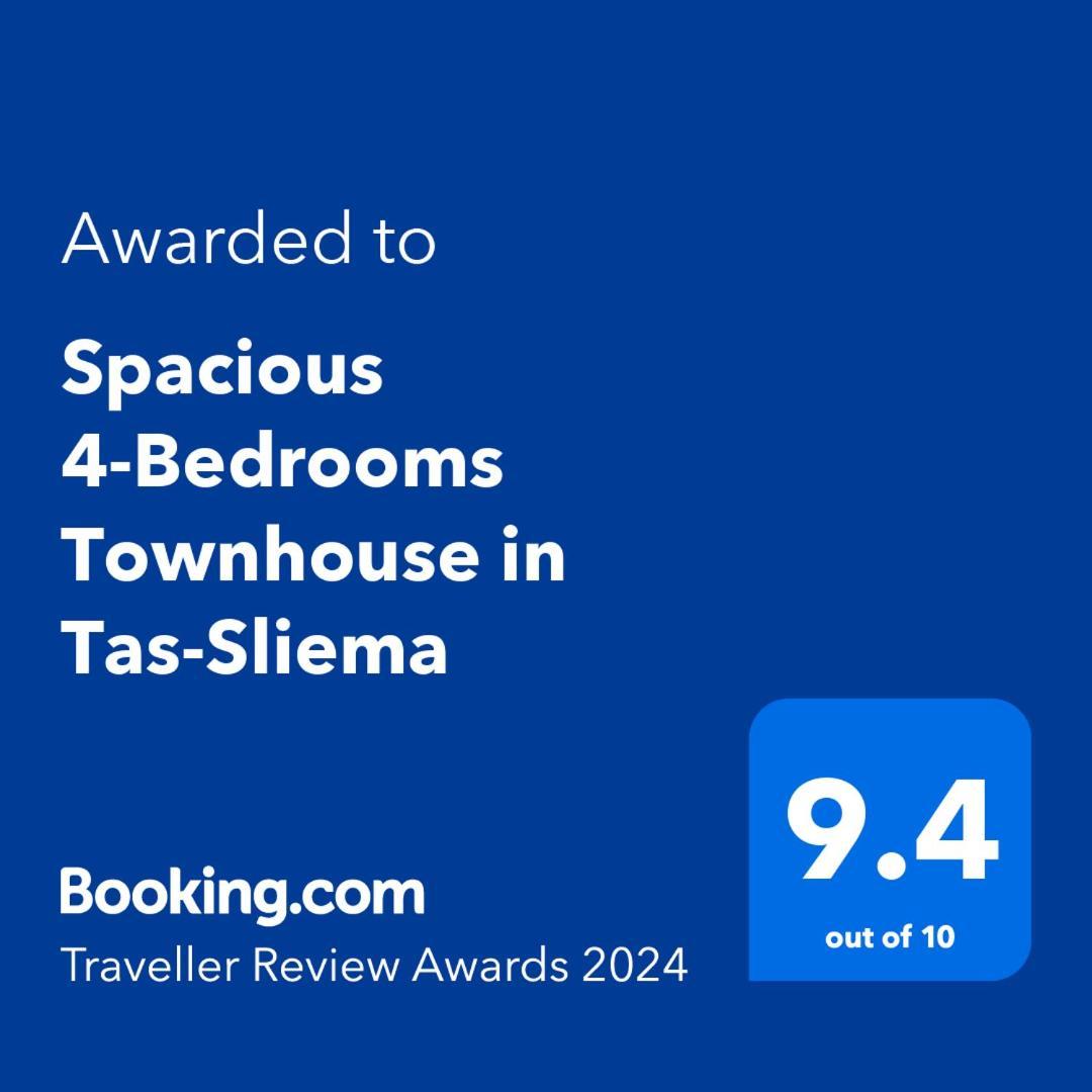 Spacious 4-Bedrooms Townhouse In Tas-Sliema Exteriör bild